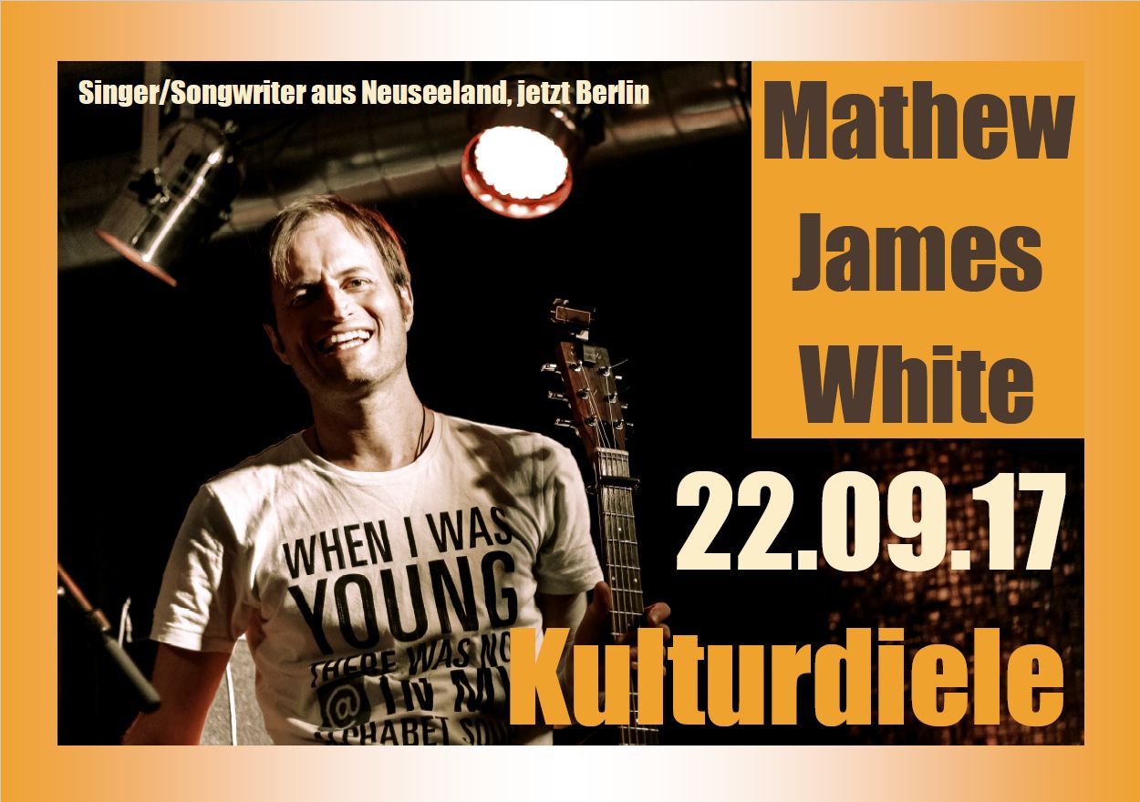 Singer/Songwriter - Mathew James White