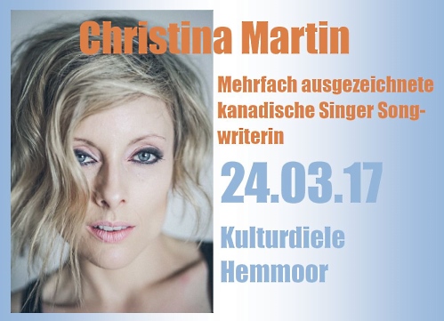 Singer/Songwriterin - Christina Martin