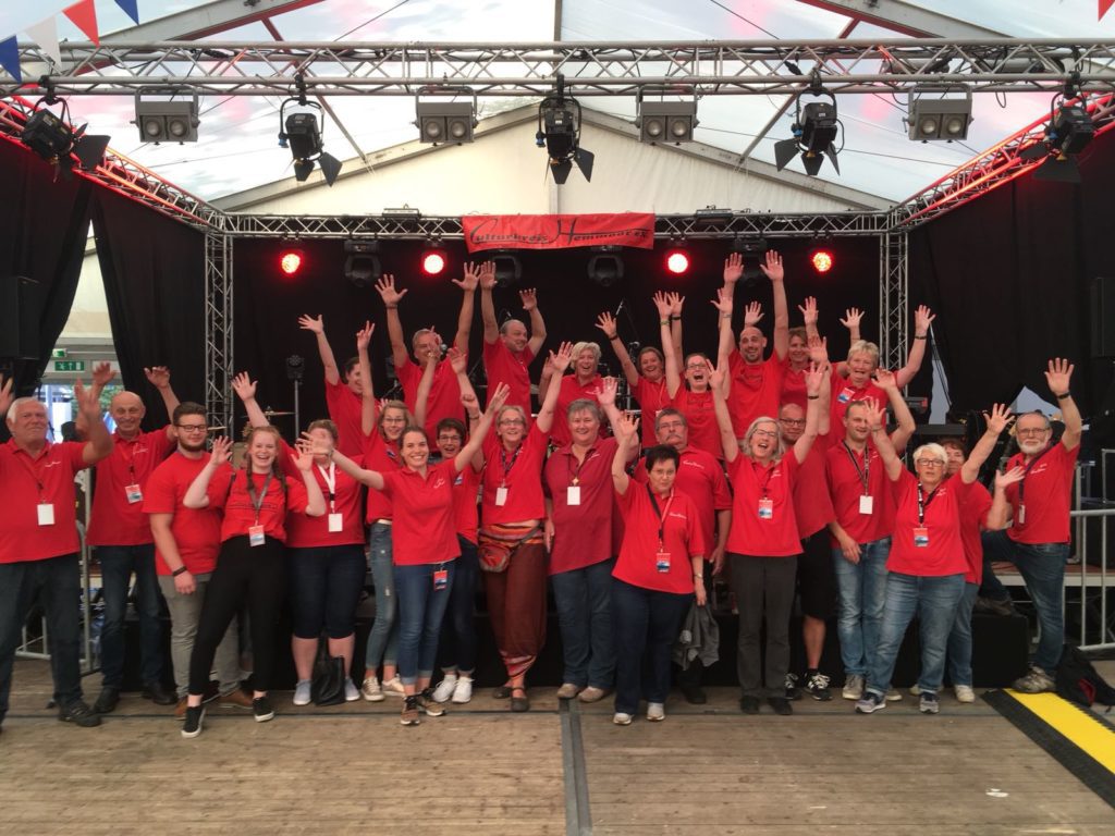 CK Team (vor dem Konzert von SELIG auf dem Rathausplatz Hemmoor)