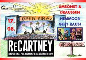 2019 OpenAir am Rathaus mit ReCartney