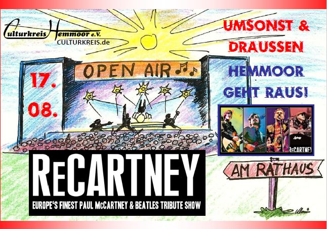 17.08.2019 – OpenAir am Rathaus – ReCartney